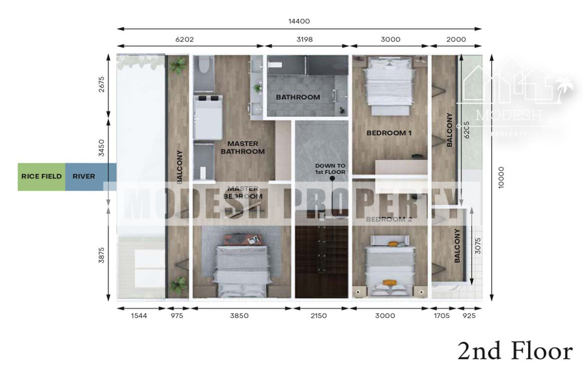 3 Bedrooms Bedrooms, ,3 BathroomsBathrooms,Villa,Leasehold Sale,1443