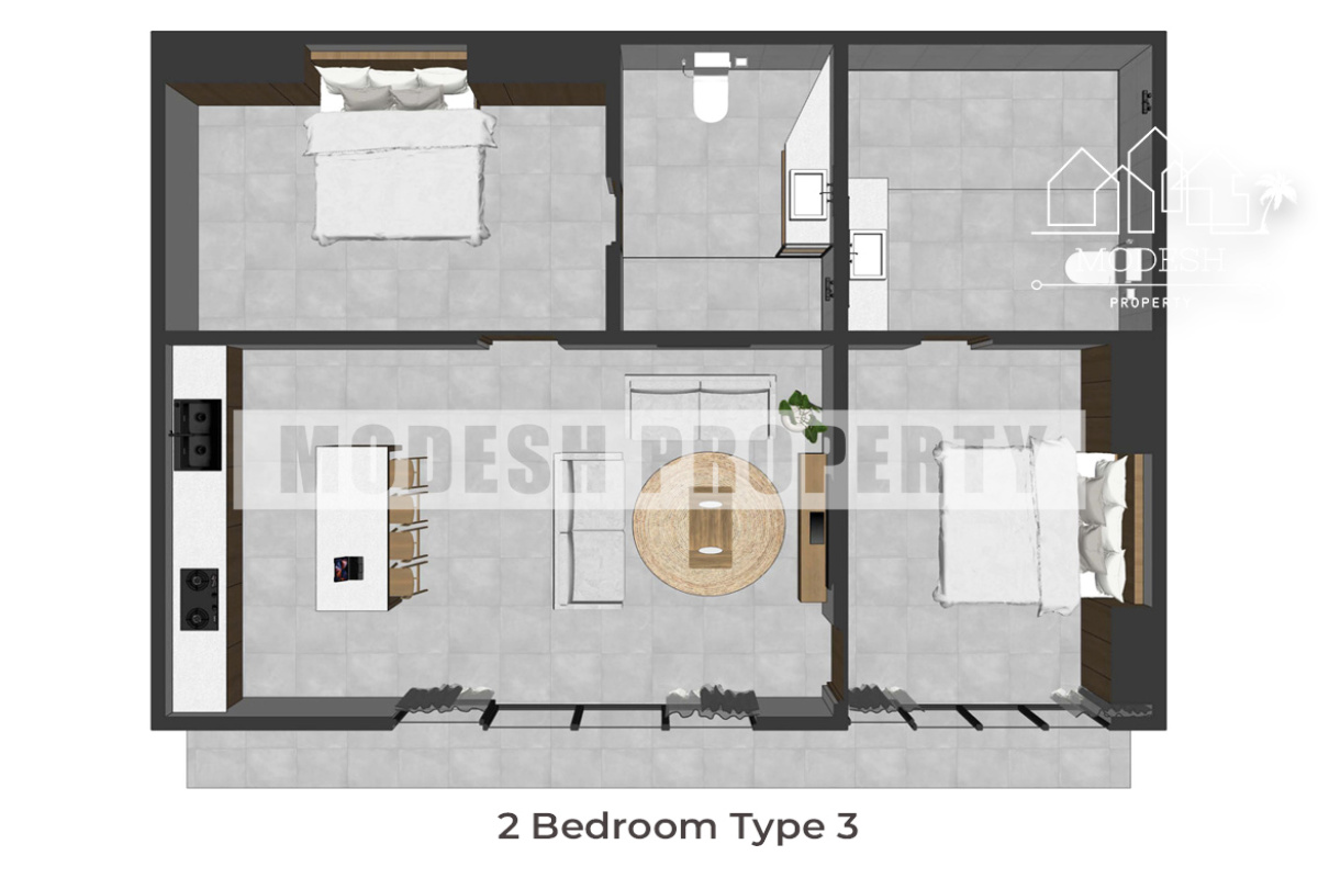 2 Bedrooms Bedrooms, ,2 BathroomsBathrooms,Villa,Leasehold Sale,1499