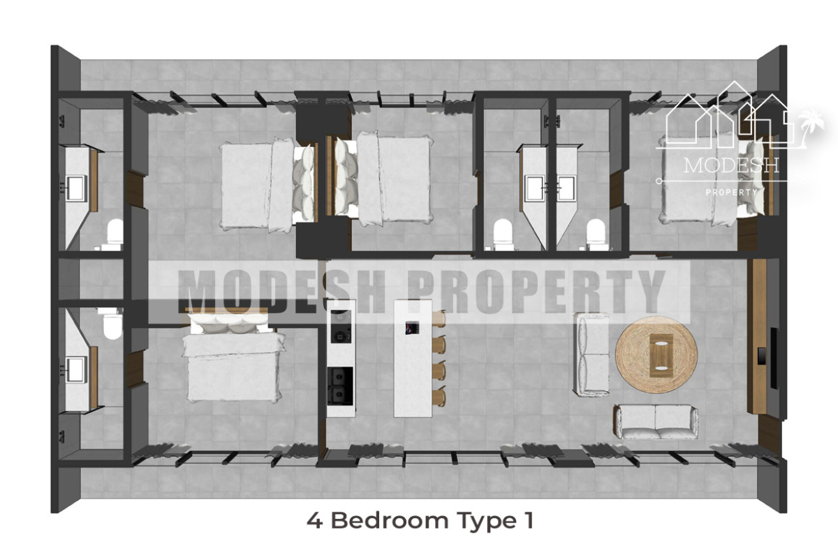 3 Bedrooms Bedrooms, ,3 BathroomsBathrooms,Villa,Leasehold Sale,1500